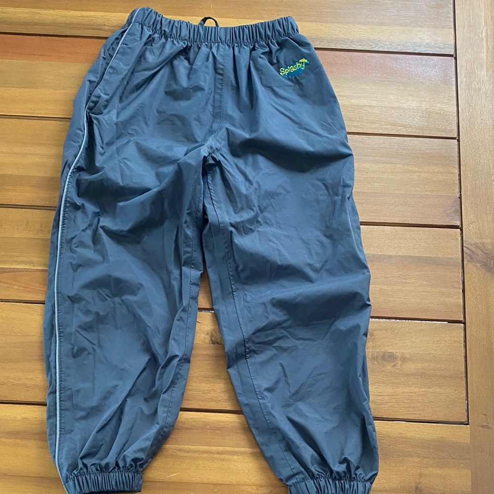 Kids “Splashy” Rain Jogger Pants 3T